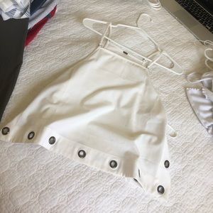 Free people tie tank